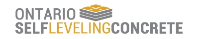 Ontario Self Leveling Concrete Logo